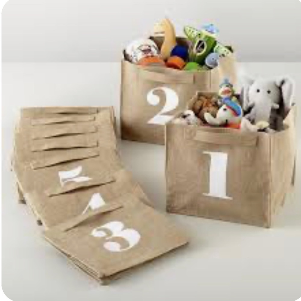 Land of Nod “number” storage - 4 bins